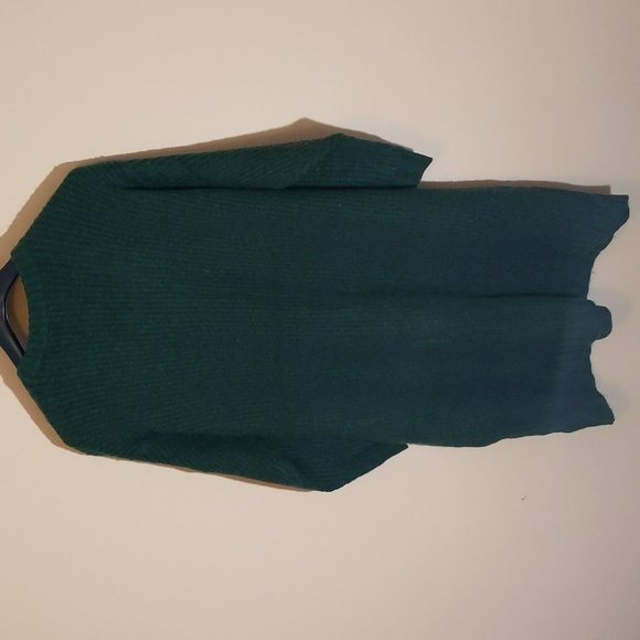 Joe Fresh| NWT Green Midi Knit Sweater Dress With Pattern Acrylic Blend - Picture 6 of 13